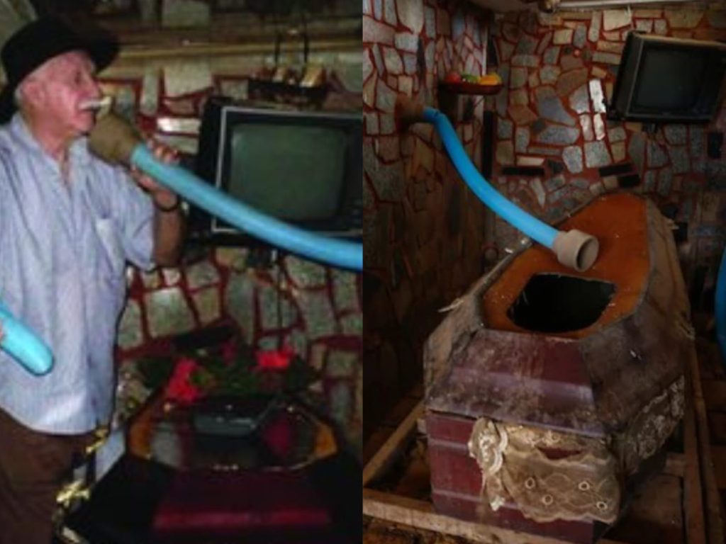 Túmulo também foi projetado para que quem estivesse dentro pudesse ser ouvido pedindo socorro. (Foto: Reprodução)