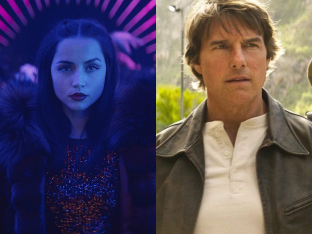 Ana de Armas e Tom Cruise. (Foto: Divulgação)