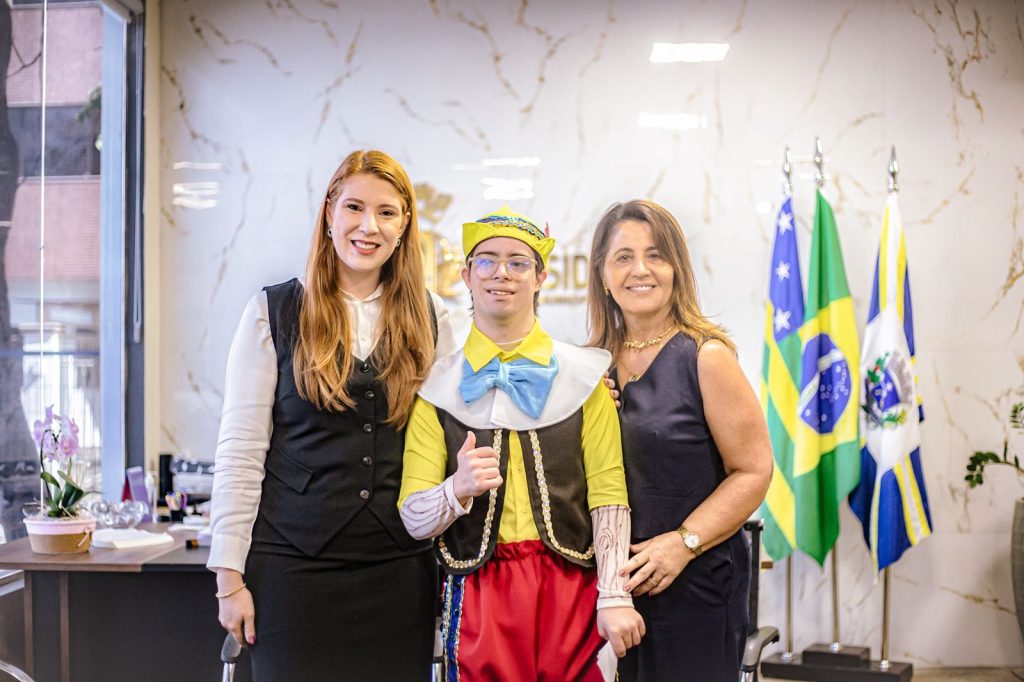 O jovem Murilo, de 20 anos, interpretou o personagem Pinóquio. (Foto: Jorge Luiz)