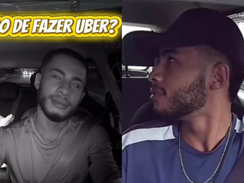 Registro do motorista de aplicativo já conta com 5,8 milhões de visualizações. (Foto: @fabricio.driver62)