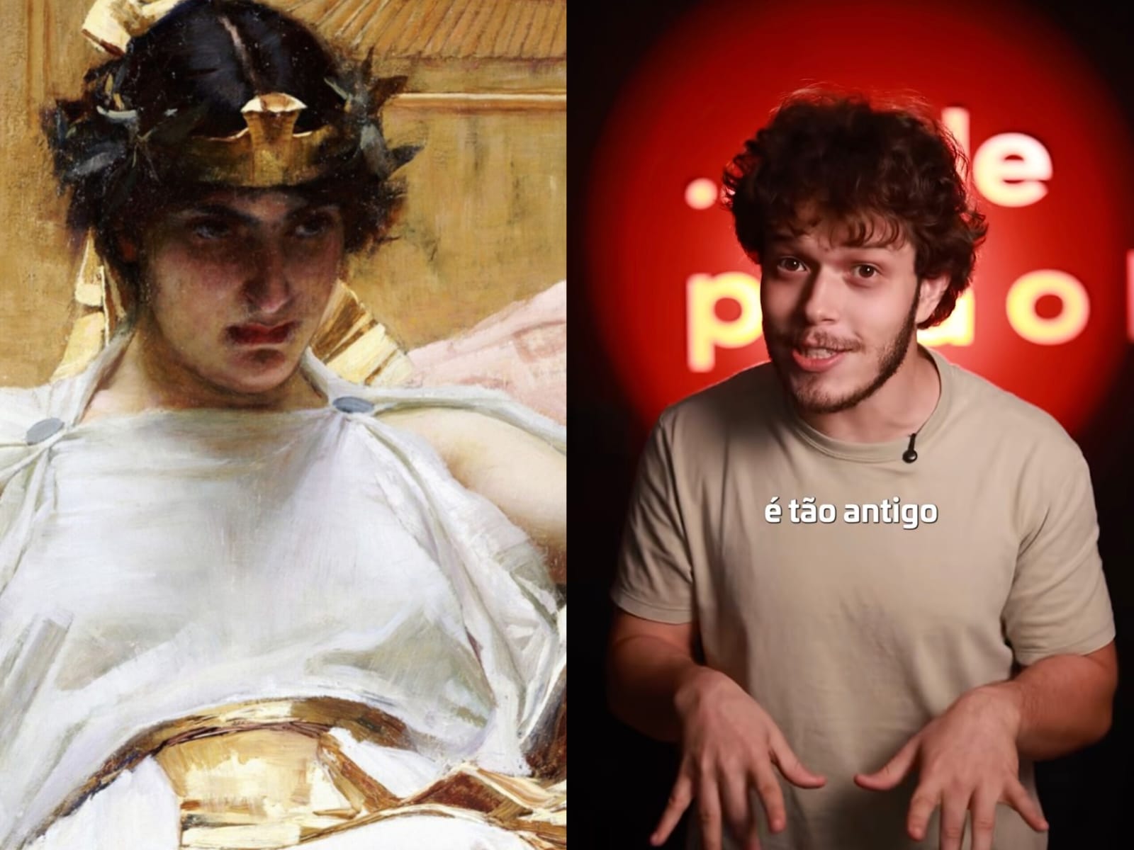 Cleópatra, por John William Waterhouse. (Foto: Reprodução)