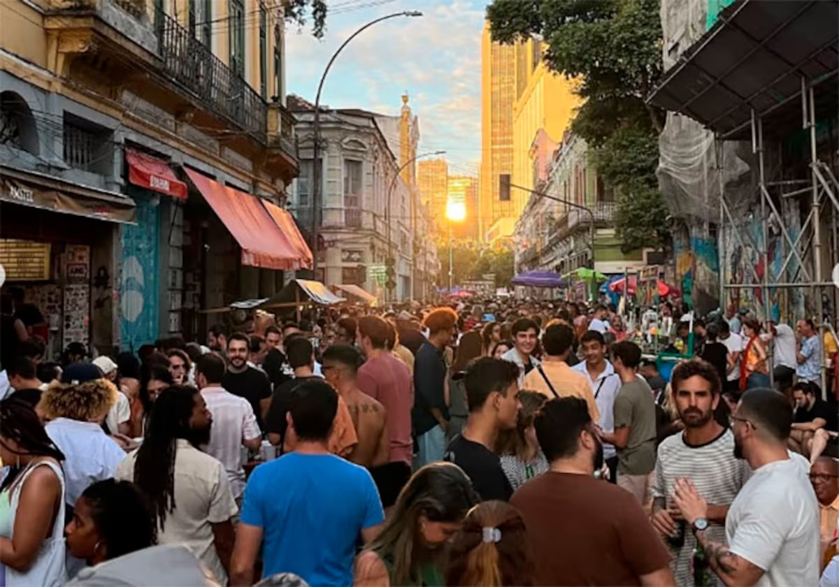 Rua do Senado no Rio de Janeiro