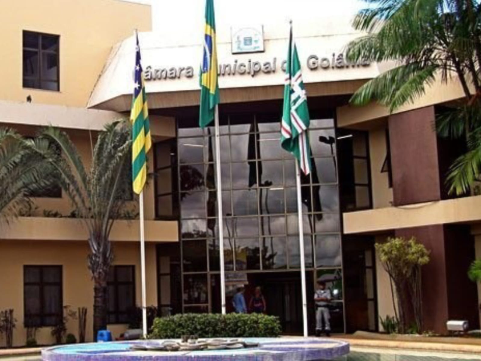 Fachada da Câmara Municipal de Goiânia. (Foto: Divulgação)