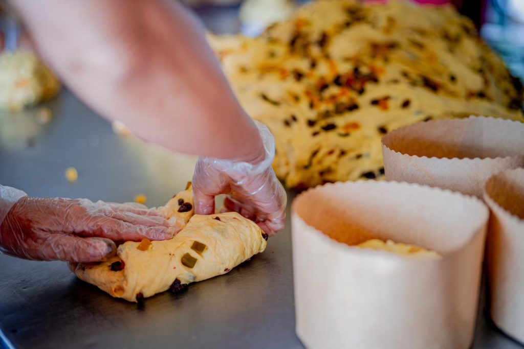 Oficinas de panetone são gratuitas. (Foto: Divulgação)