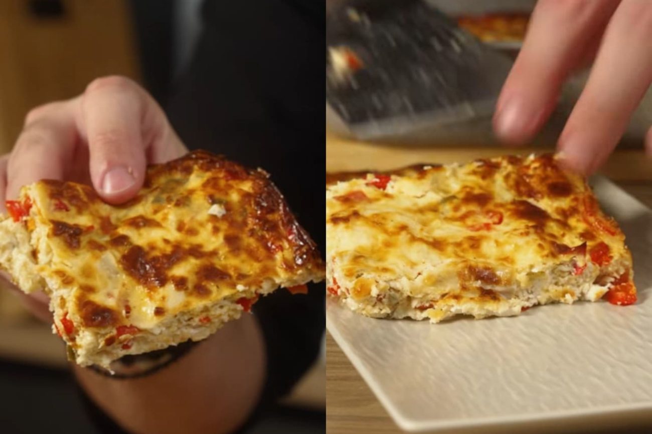 A torta de frango cremosa que não leva farinha e fica pronta em minutos