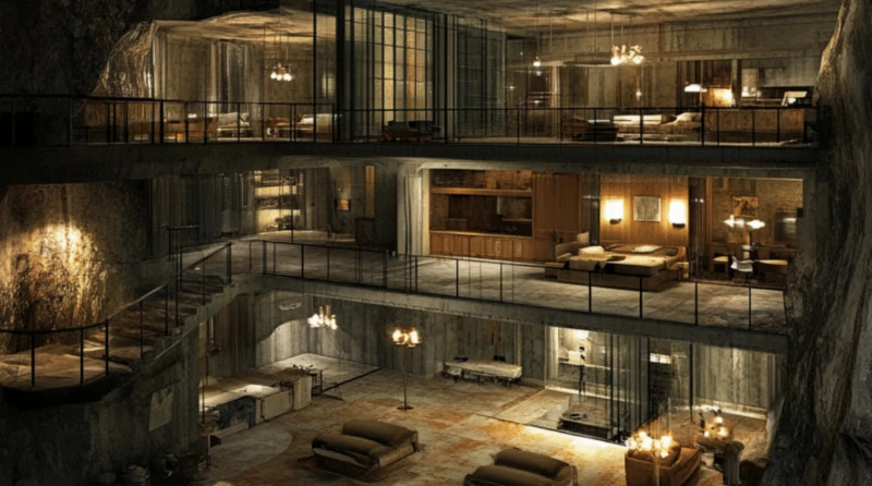 Bilionários estão comprando terrenos em locais isolados para construir bunkers para o fim do mundo