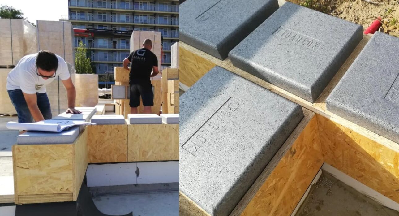 A casa sem cimento e sem pedreiro que duas pessoas montaram em menos de uma semana