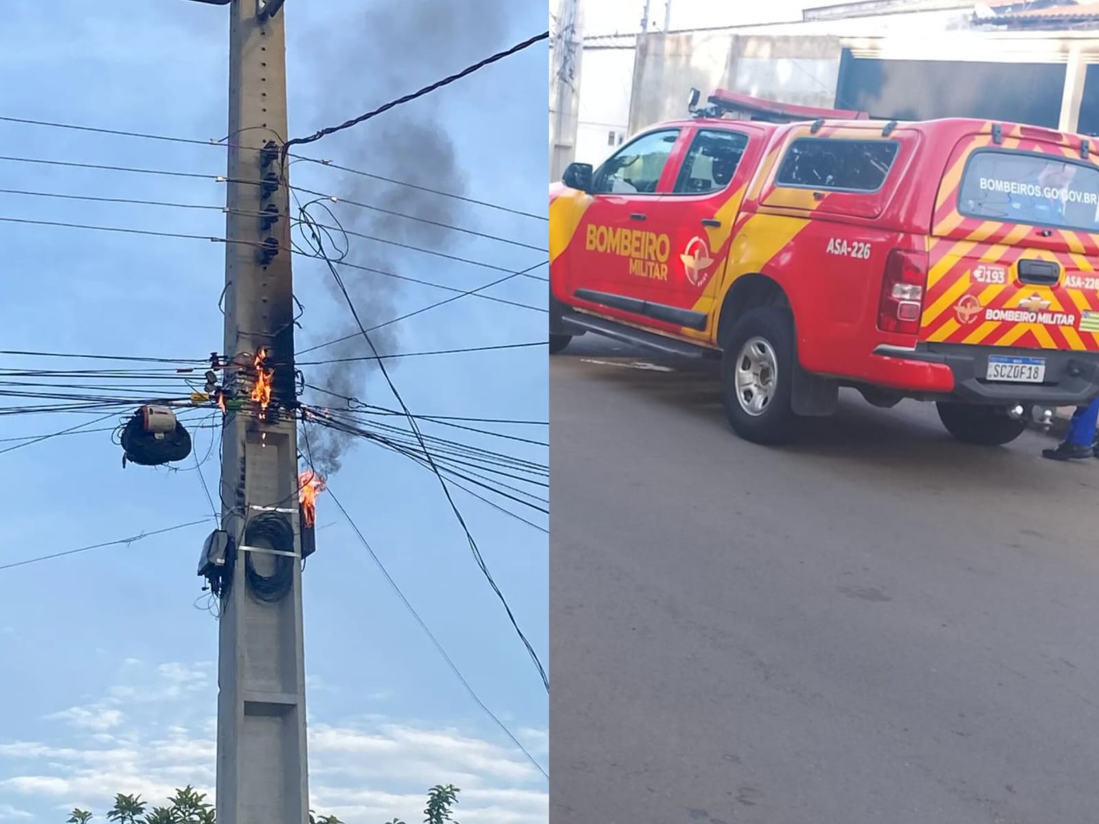 Homem morre após levar choque elétrico enquanto tentava desligar relógio de energia em Goiânia