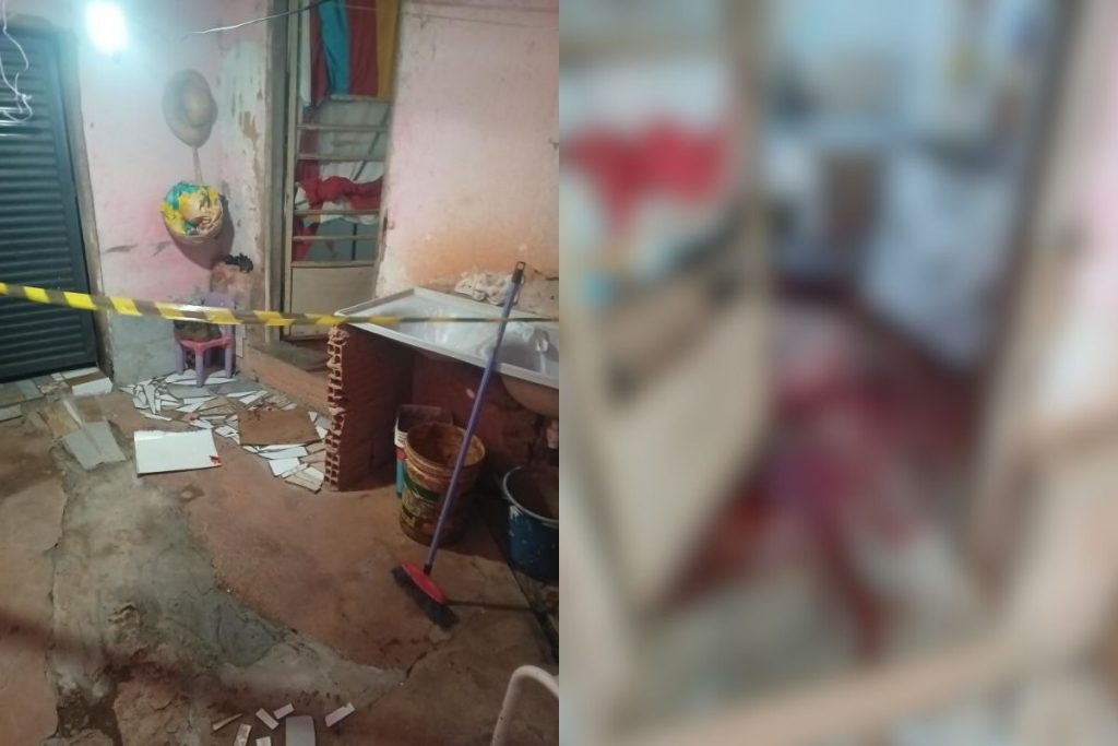 Vizinho ouve gritos de socorro, arromba porta e se depara com cena chocante em Cristalina