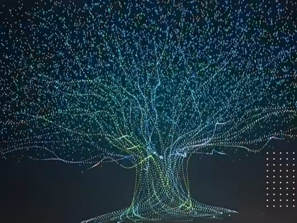 China quebra recorde mundial ao lançar mais de 15 mil drones com fogos de artifício em um espetáculo que iluminou os céus