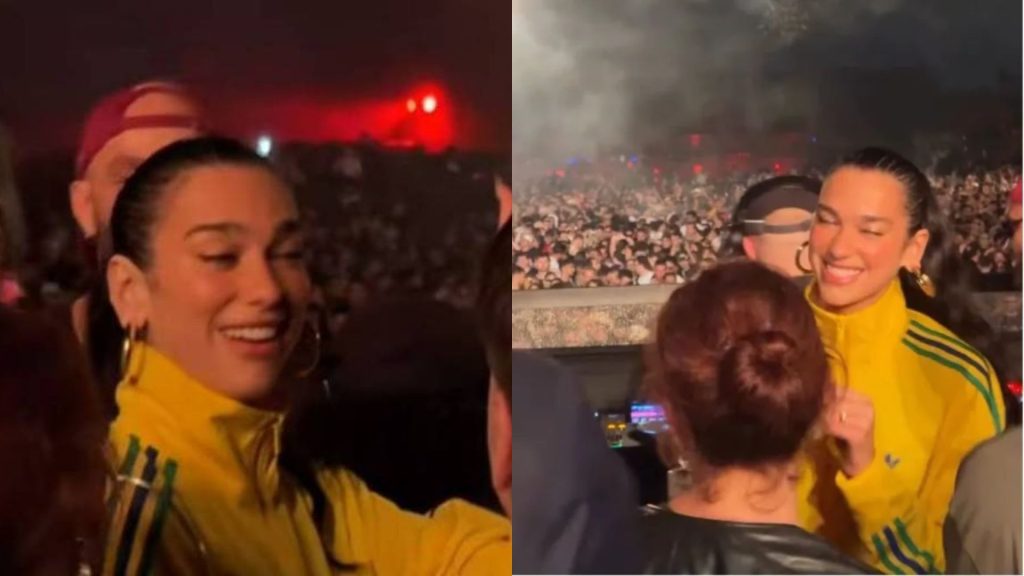 Dua Lipa foi a festa eletrônica em São Paulo.