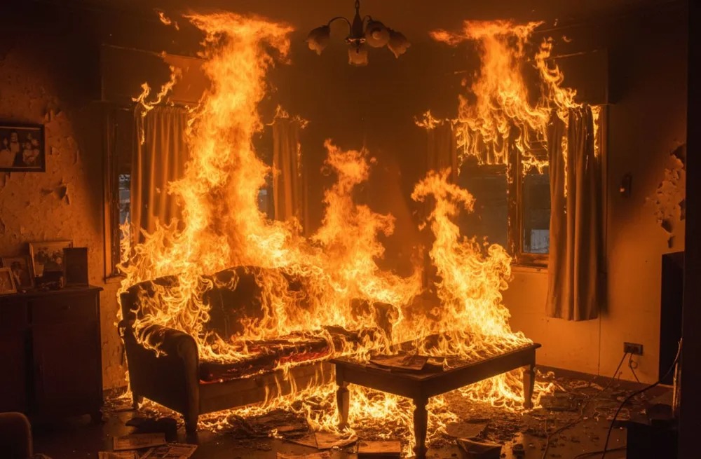 eletrodoméstico pode pegar fogo