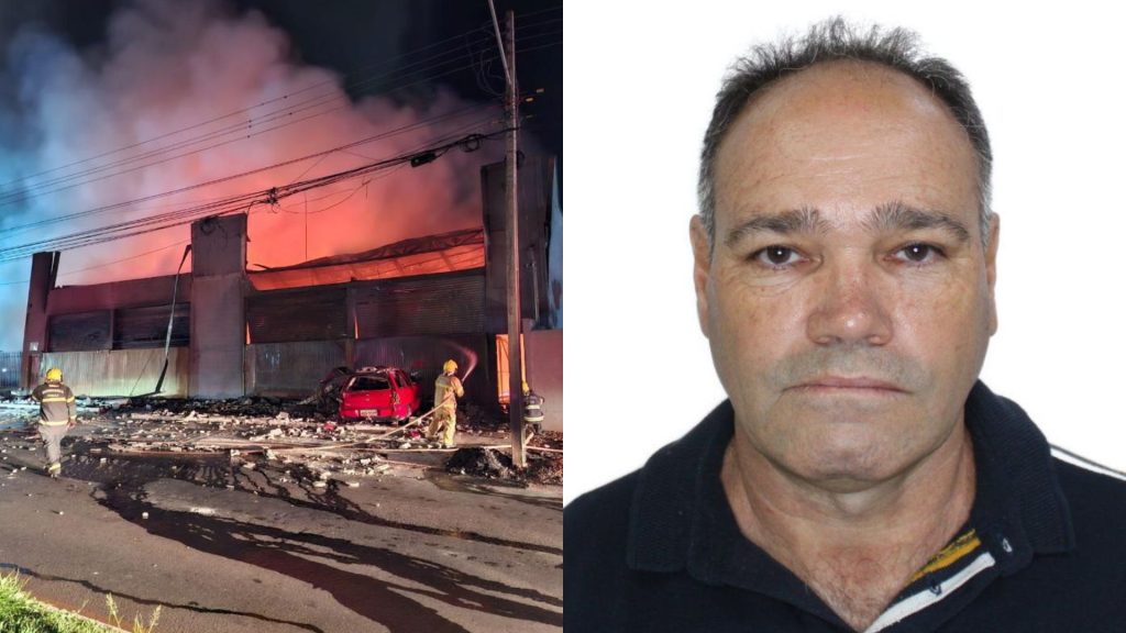 Paulo Sérgio Santos, que foi atingido pelo incêndio, tinha 58 anos.