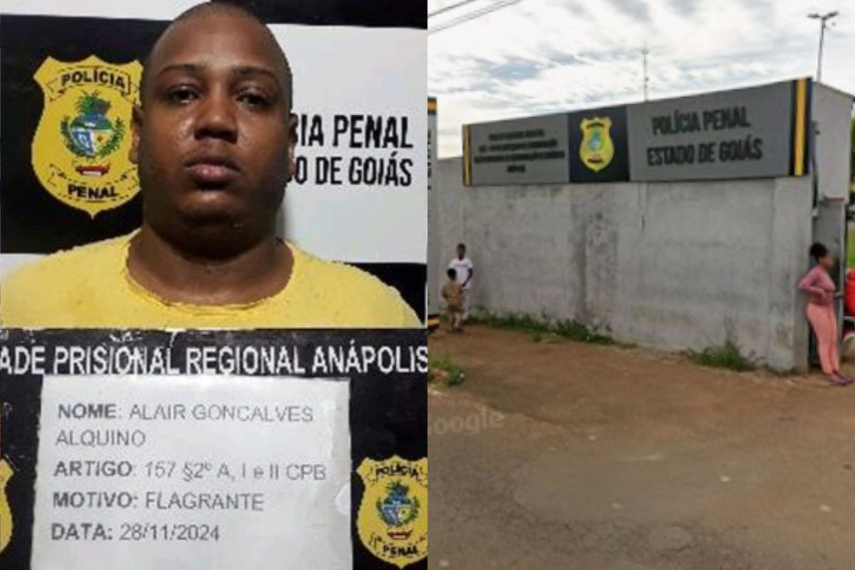 Saiba quem é Alair Gonçalves Alquino, detento que conseguiu fugir da cadeia de Anápolis