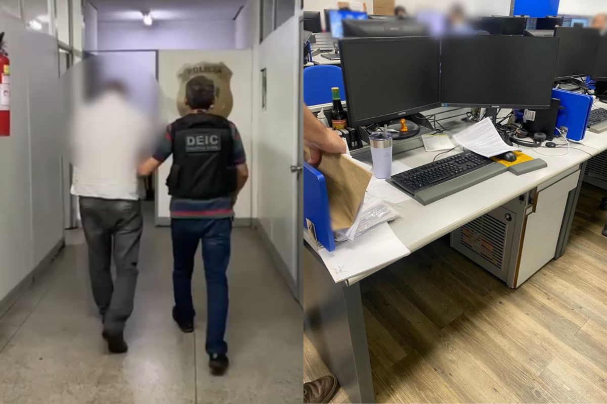Gerente de banco é preso em Goiânia após ser flagrado tentando desviar R$ 48 milhões
