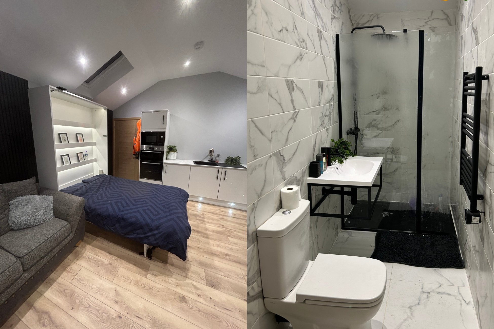 Jovem de 18 anos construi apartamento completo na garagem dos pais