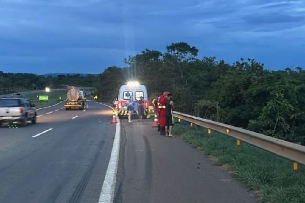 Jovem morre após sofrer grave acidente na BR-060, em Abadiânia