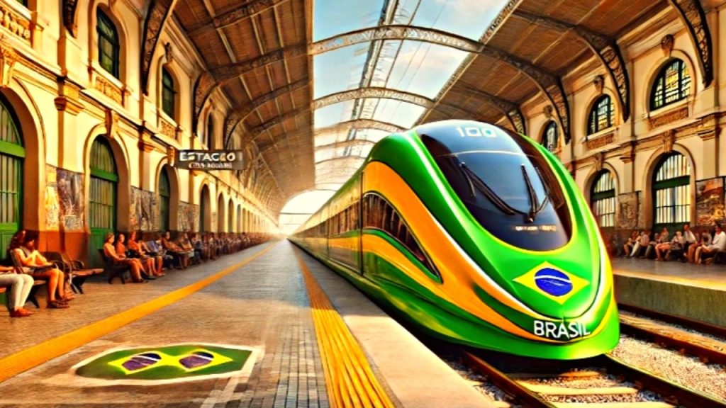 Brasil terá trem com velocidade de 350 km/h, a mais rápida da América do Sul