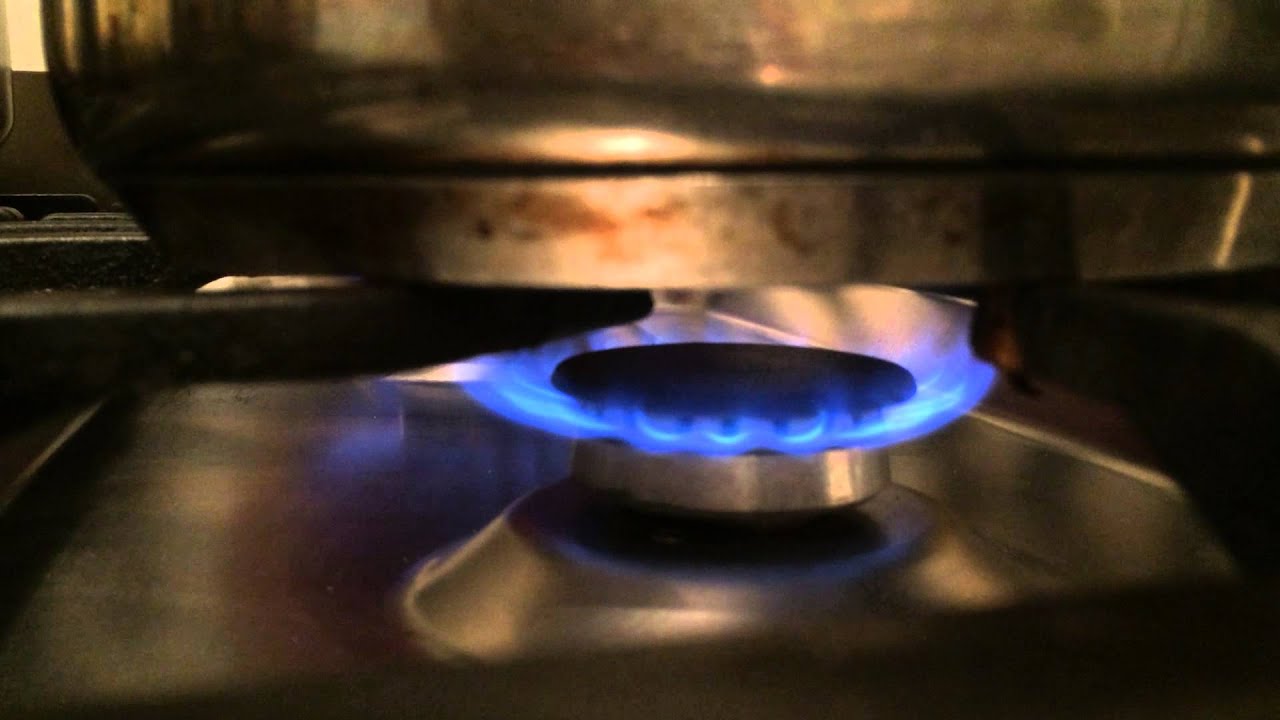 Ajustar a chama do fogão