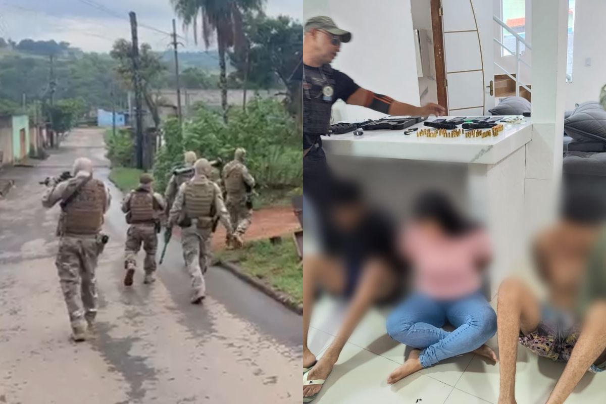 Operação em Goiás mira facção nacional envolvida com venda de drogas e armas; líderes morreram em confronto no RJ