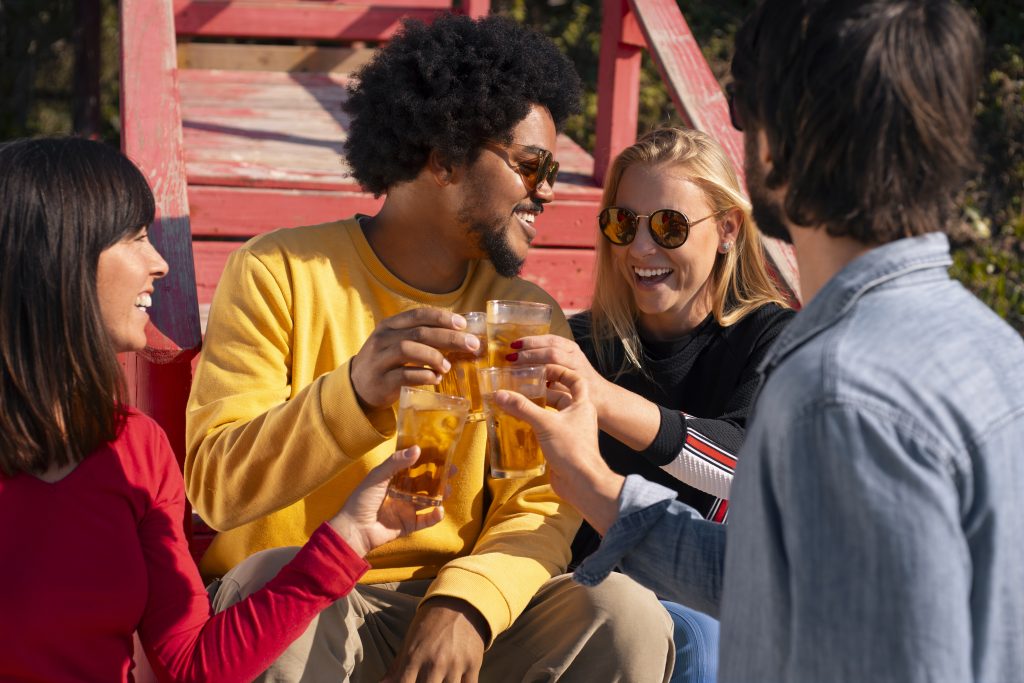 Geração Z estão trocando bebida bebida alcoólica