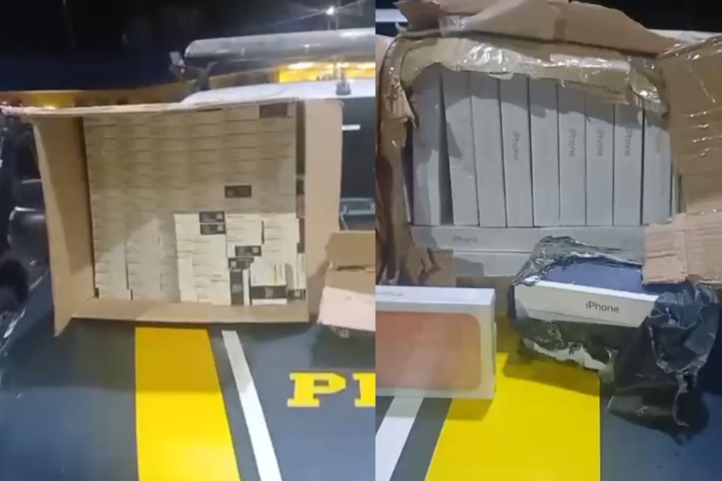 Motorista de aplicativo é preso em Anápolis com 9 mil comprimidos de remédio controlado e iPhones escondidos no carro