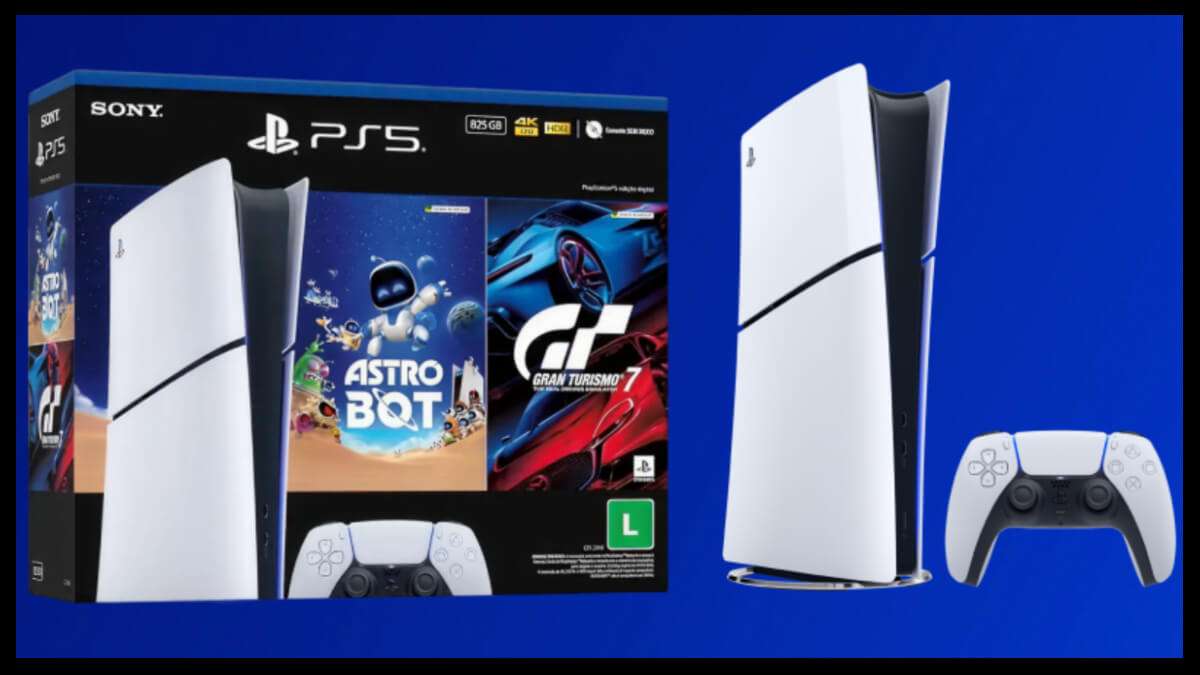 Ofertas Black da Amazon: desconto de 33% no Playstation 5 + 2 jogos grátis