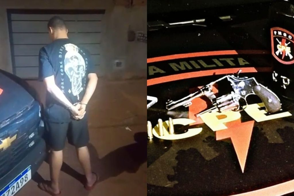 Jovem é preso e tem avó baleada no pescoço após tiroteio em Senador Canedo