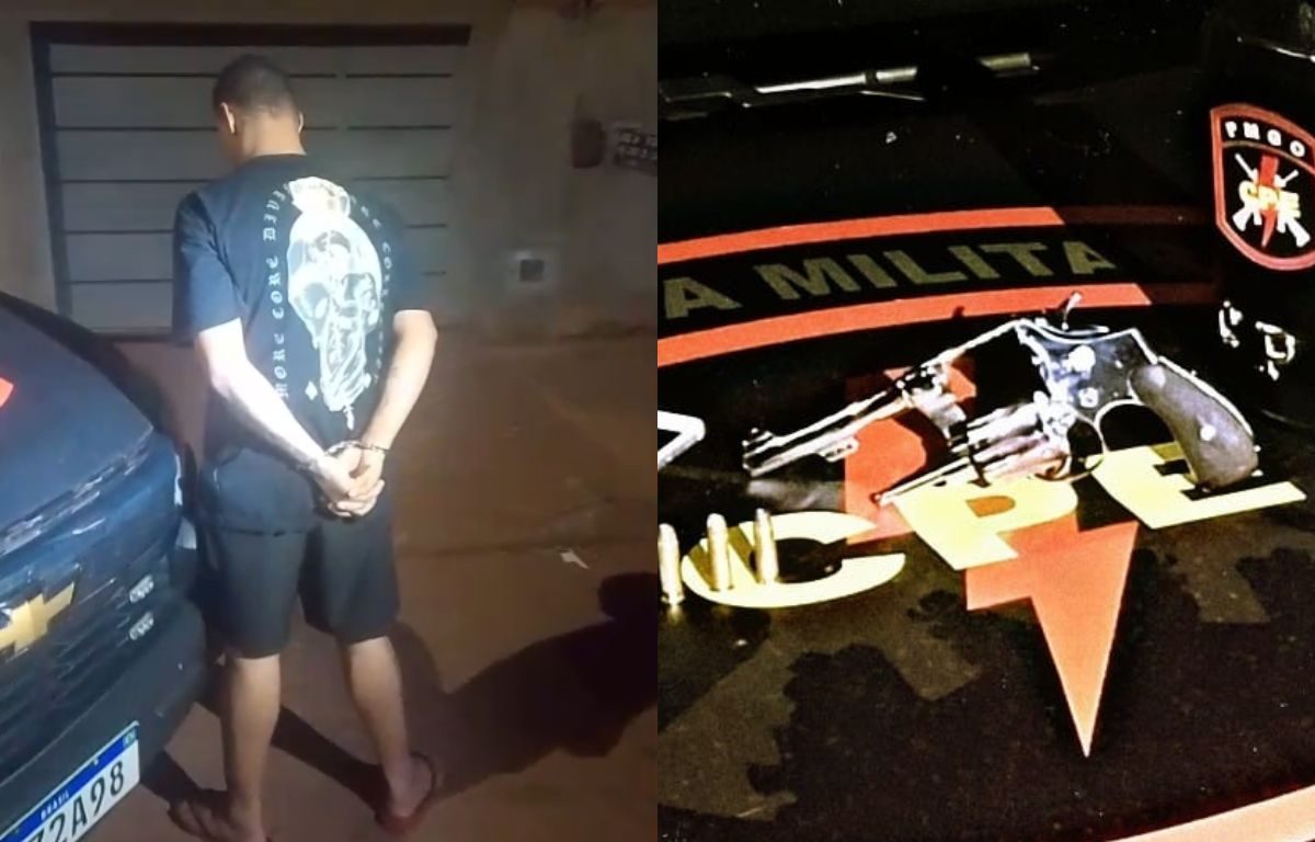 Jovem é preso e tem avó baleada no pescoço após tiroteio em Senador Canedo