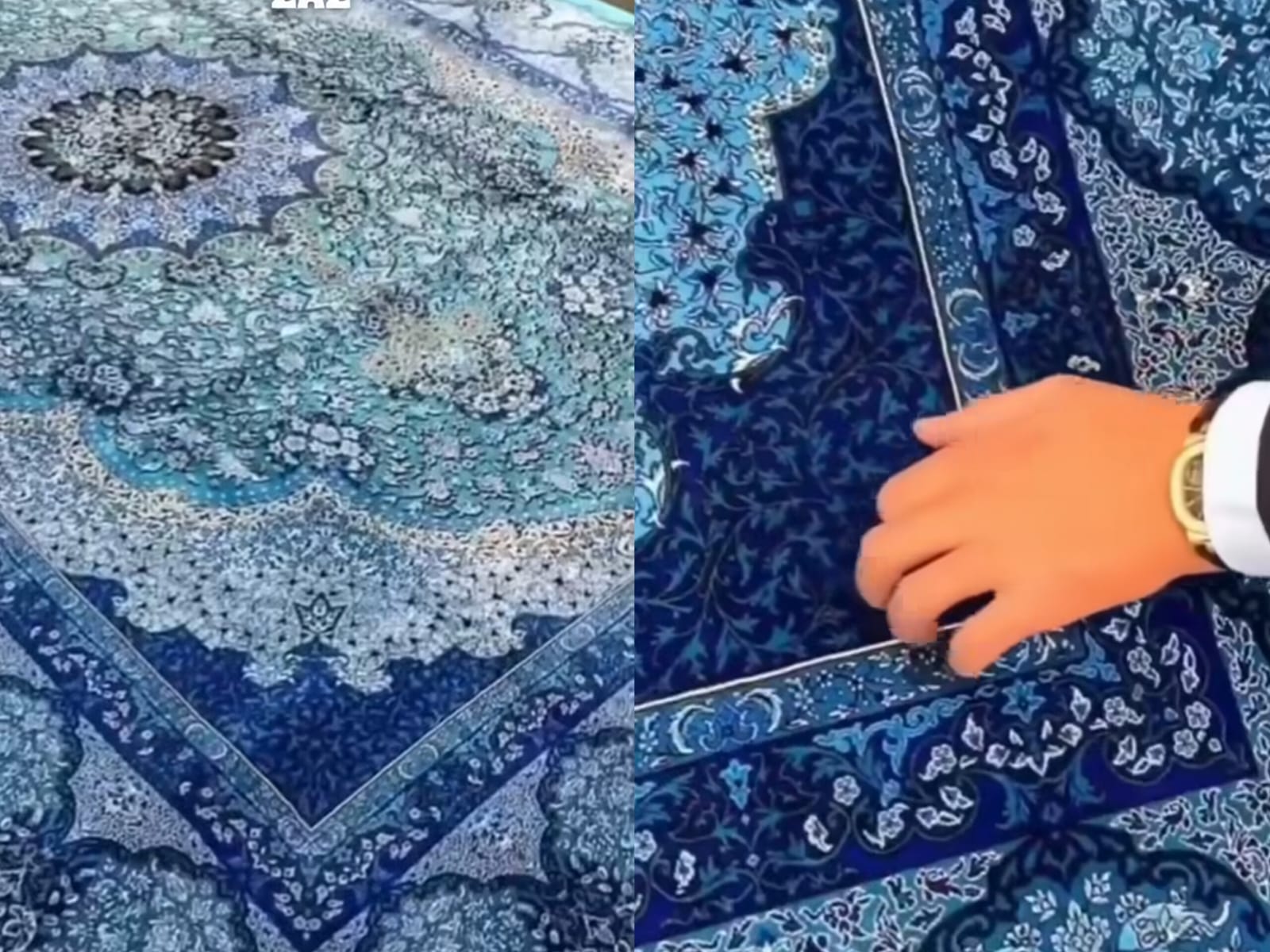 Tapete de seda persa feito à mão custa R$ 400 mil, traz luxo e bom gosto e é considerado uma obra-prima