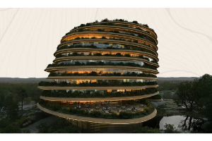 Inspirado em cupinzeiro, prédio futurista e inédito no Brasil terá salas de até 2 mil metros quadrados sem necessidade de ar-condicionado