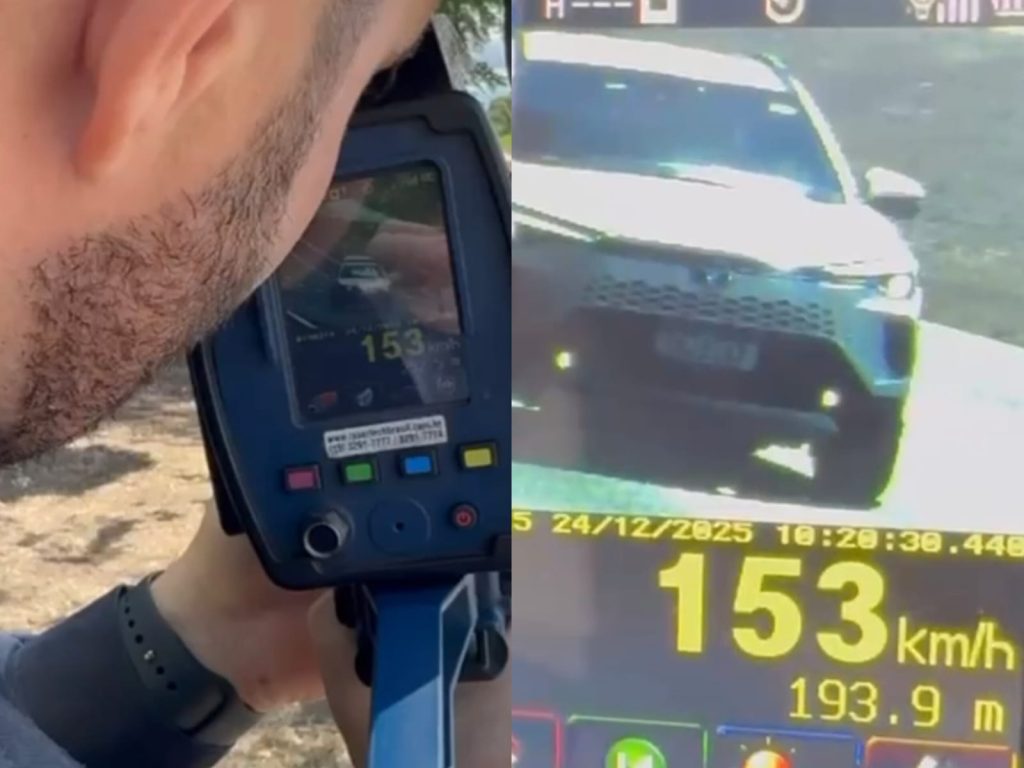 Excesso de velocidade nas rodovias foi a principal infração registrada pela PRF. (Foto: Divulgação)