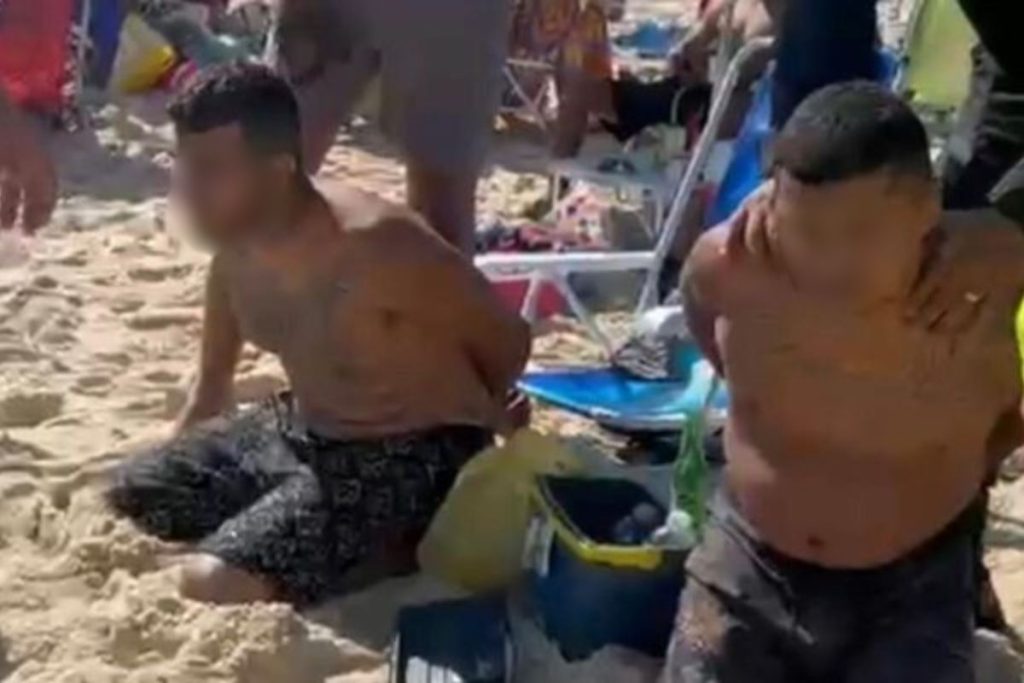 Líder do Comando Vermelho em Aparecida de Goiânia é preso curtindo praia do Rio de Janeiro