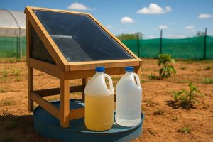Alunos da Paraíba criam tecnologia simples de dessalinização que transforma água salobra em potável e produz até 16 litros por dia com estufas caseiras