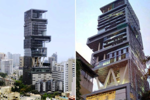 mansão de 2 bilhões de dólares na India