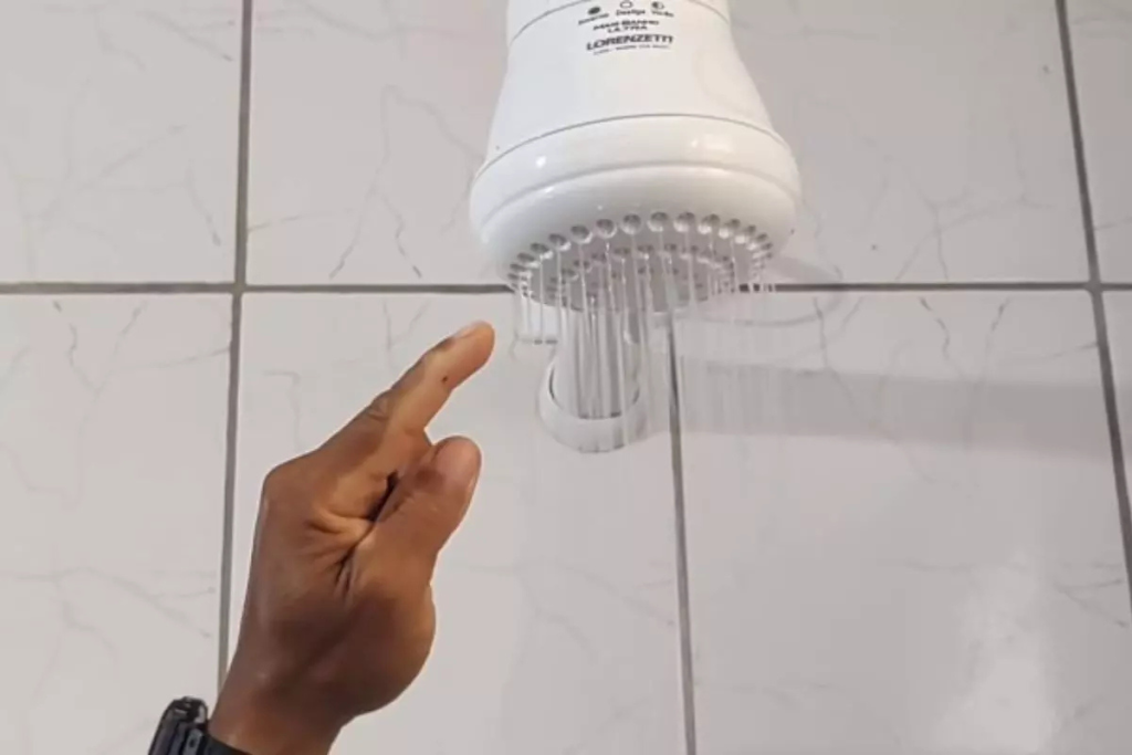 Economia de energia substituto do chuveiro elétrico