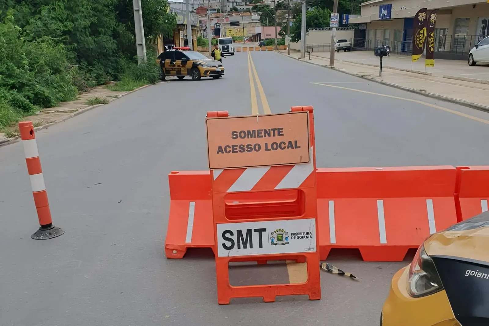 Avenida Marechal Rondon é interditada pela Prefeitura de Goiânia; confira as rotas alternativas