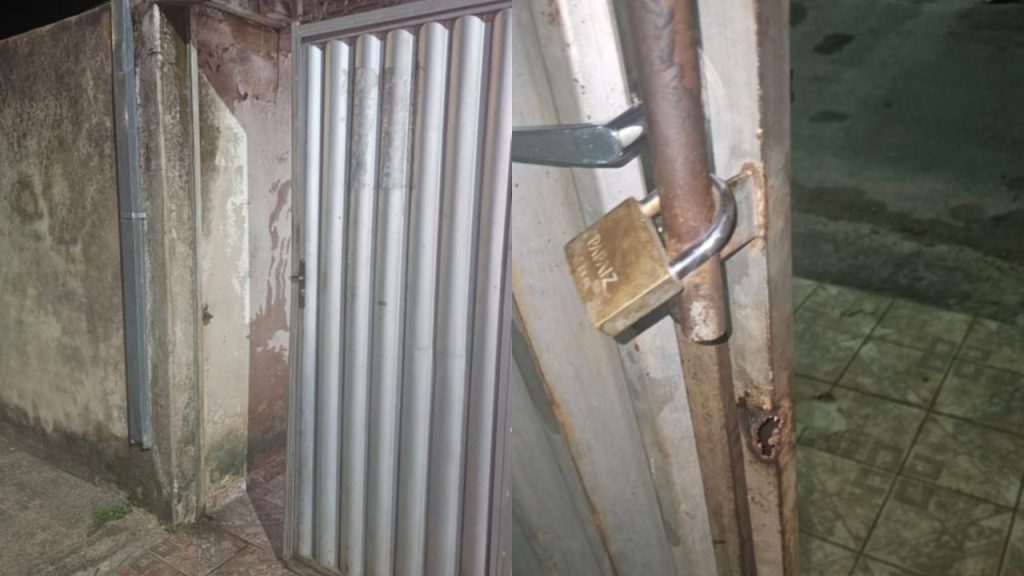 Portão da casa da mãe