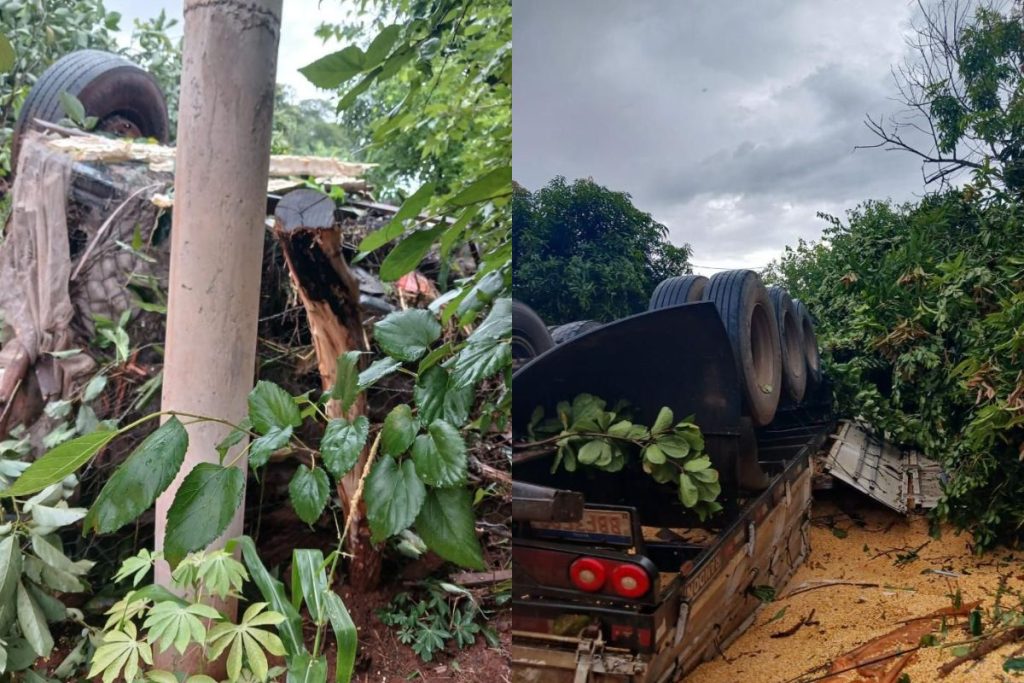 Acidente com caminhão na GO-174 deixa uma pessoa morta em Rio Verde