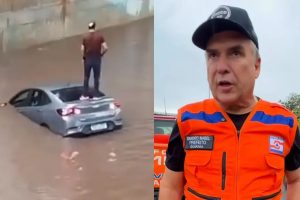 Prefeitura de Goiânia já tem plano para impedir que motoristas entrem em alagamentos da Marginal Botafogo