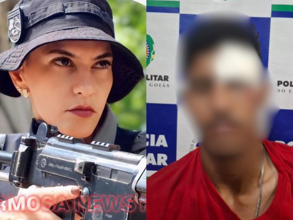 Policial Alline Rodrigues foi atropelada pelo suspeito, que fugia de abordagem. (Foto: Reprodução)