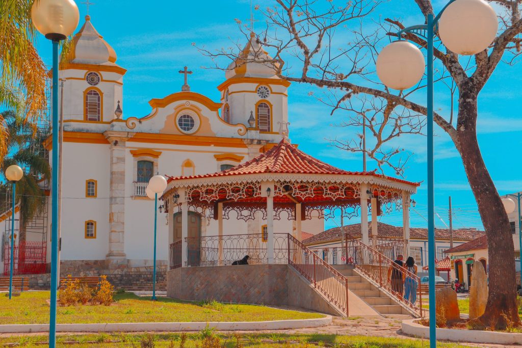 vista da cidade de Andrelândia Minas Gerais conhecida pelo sobrenome Andrade