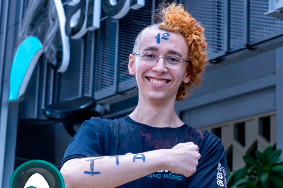 Lucas Amaral passa em primeiro lugar no ITA.