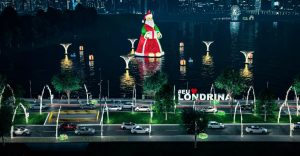 maior Papai Noel do mundo fica no Brasil