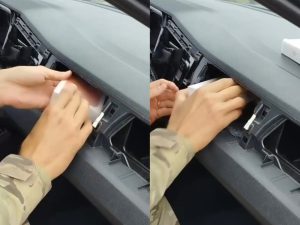 Inteligência da PRF já estava com o veículo sob suspeitas. (Foto: Reprodução)