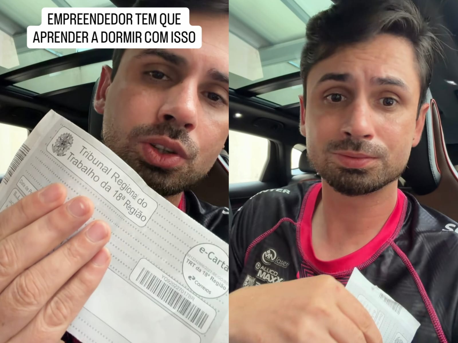 Empresário contou como por vezes quem é empreendedor se depara com situações consideradas injustas. (Foto: @cvdicasbrasil)