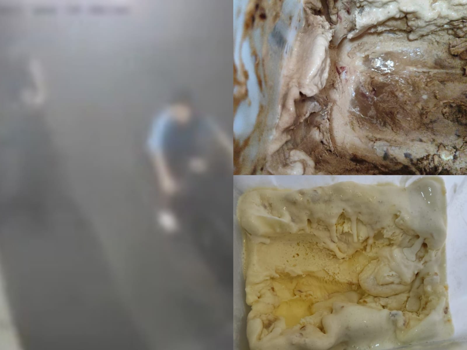 Mercadoria teve de ser jogada fora. (Foto: Reprodução)