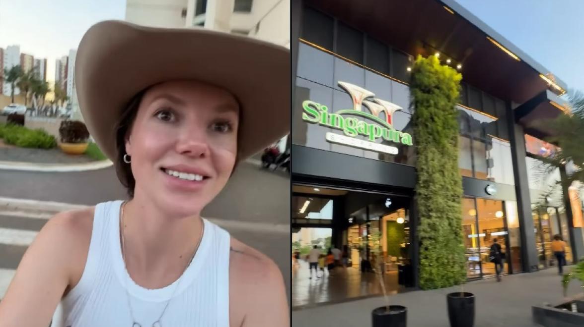 Influenciadora se espanta com o que vê em Caldas Novas: “Tô me sentindo no em Miami”