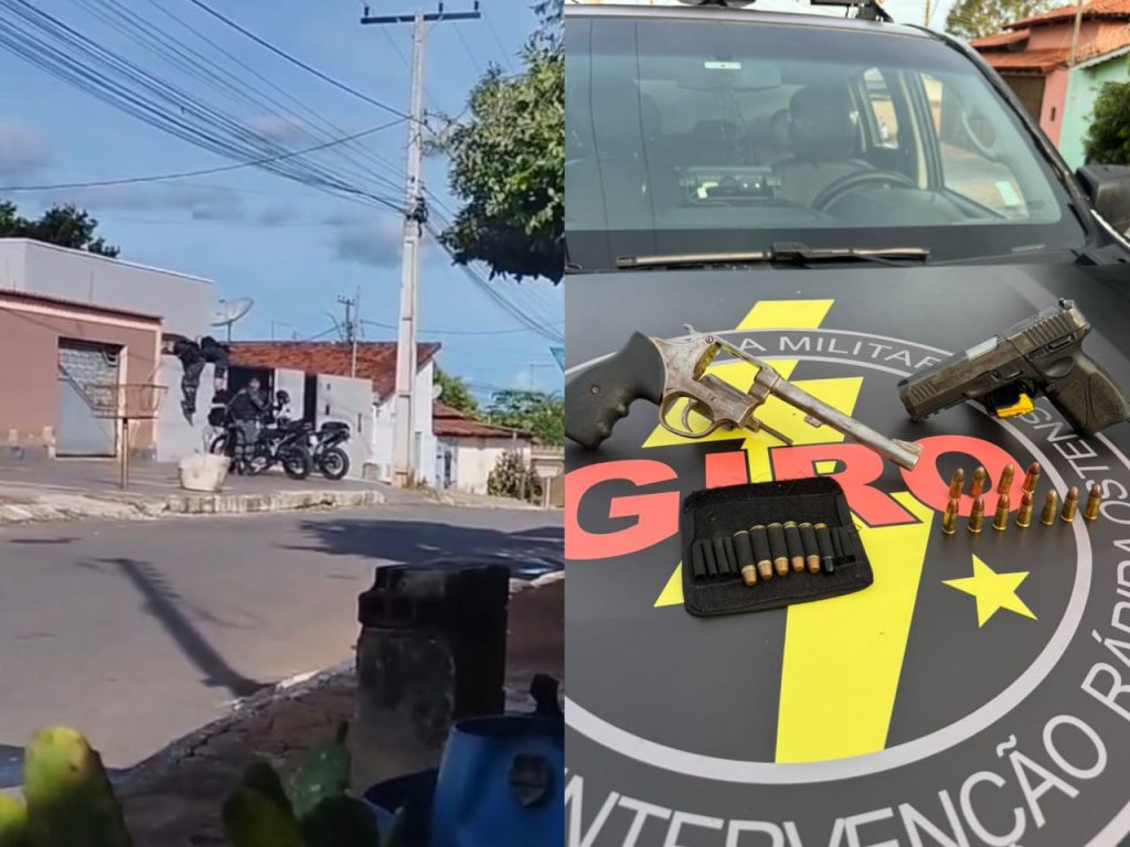 Após ser localizado, houve troca de tiros e suspeito acabou morto. (Foto: Reprodução) polícia