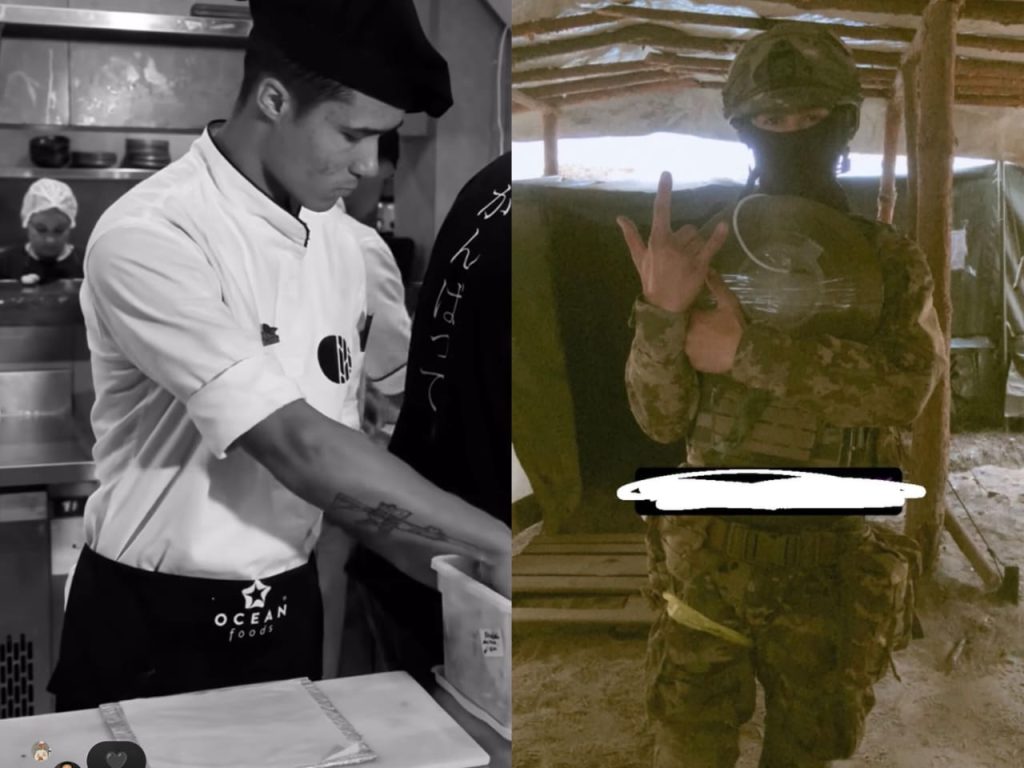 Kauan, sushiman de Anápolis, faleceu na guerra entre Ucrânia e Rússia. (Foto: redes Sociais)